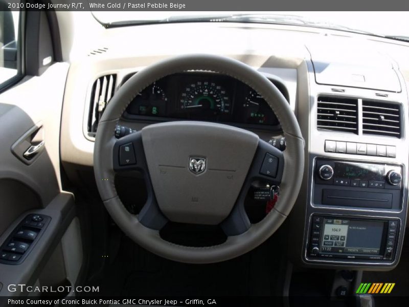 White Gold / Pastel Pebble Beige 2010 Dodge Journey R/T