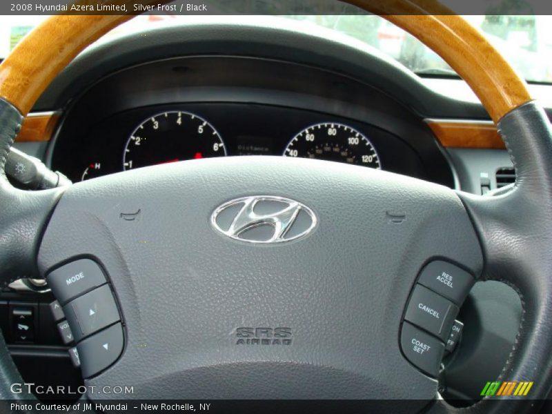 Silver Frost / Black 2008 Hyundai Azera Limited
