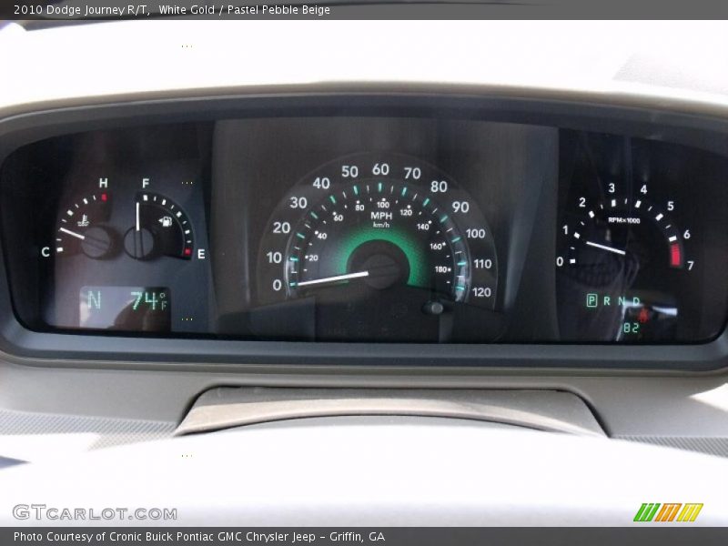 White Gold / Pastel Pebble Beige 2010 Dodge Journey R/T