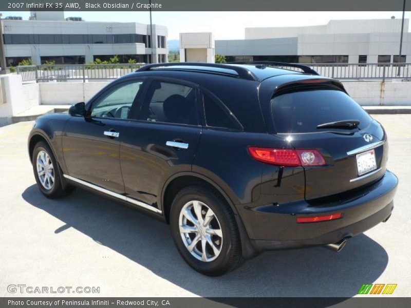 Black Obsidian / Graphite 2007 Infiniti FX 35 AWD