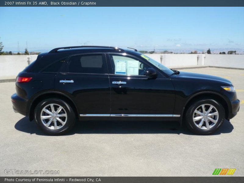 Black Obsidian / Graphite 2007 Infiniti FX 35 AWD