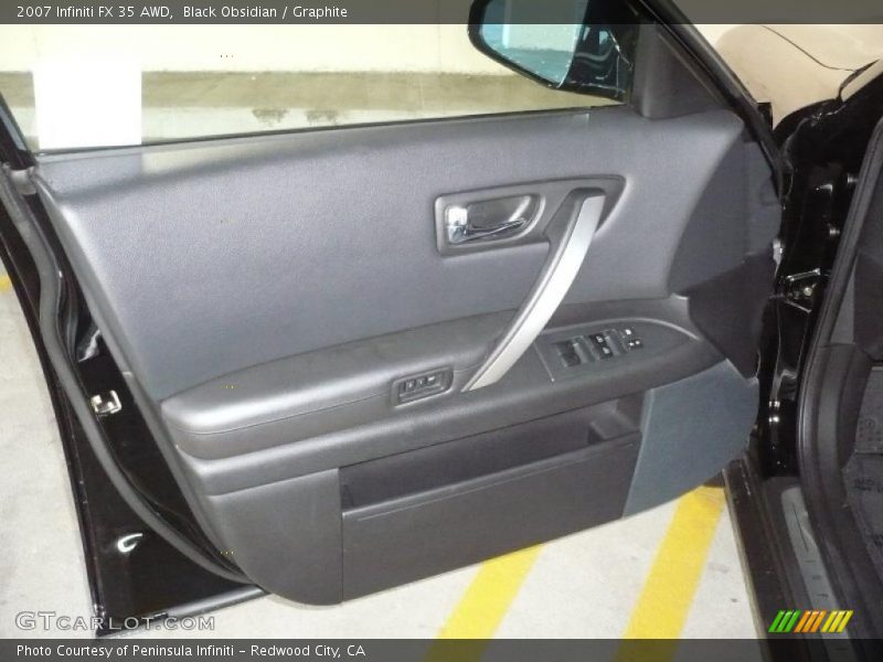 Black Obsidian / Graphite 2007 Infiniti FX 35 AWD