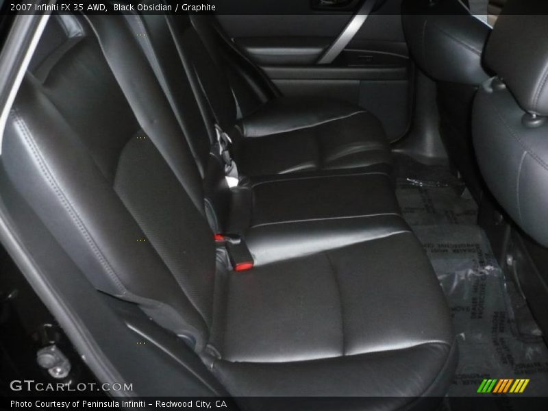 Black Obsidian / Graphite 2007 Infiniti FX 35 AWD