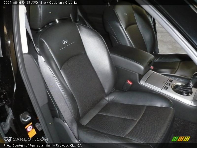 Black Obsidian / Graphite 2007 Infiniti FX 35 AWD