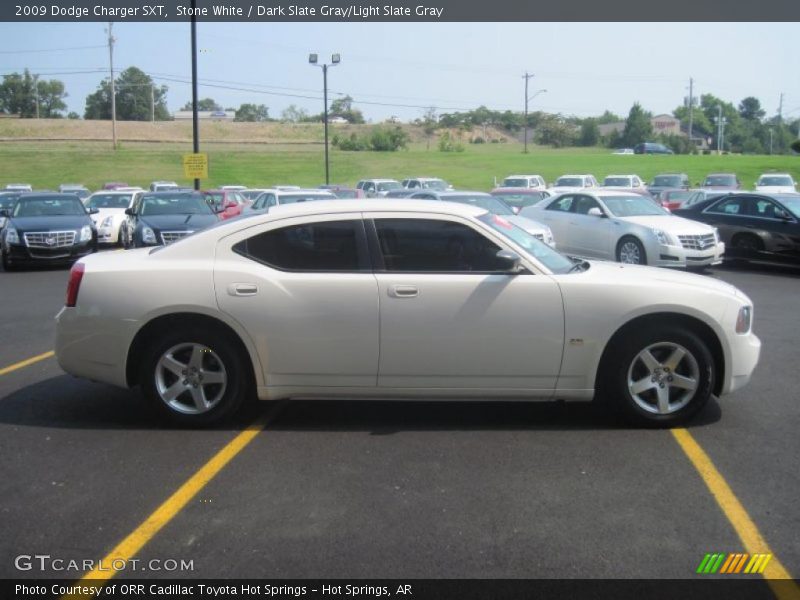 Stone White / Dark Slate Gray/Light Slate Gray 2009 Dodge Charger SXT