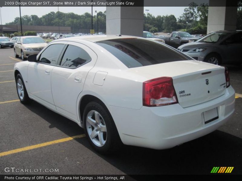 Stone White / Dark Slate Gray/Light Slate Gray 2009 Dodge Charger SXT