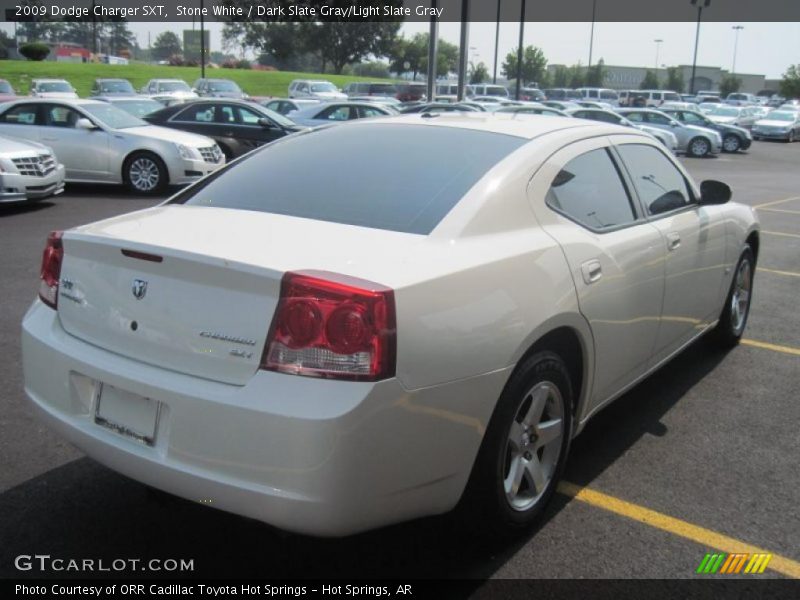 Stone White / Dark Slate Gray/Light Slate Gray 2009 Dodge Charger SXT