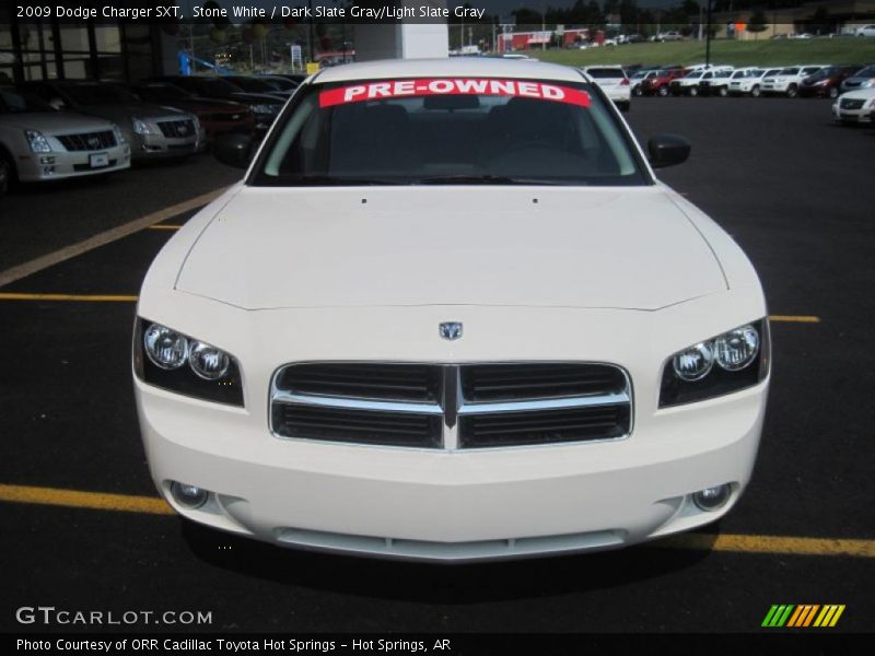 Stone White / Dark Slate Gray/Light Slate Gray 2009 Dodge Charger SXT