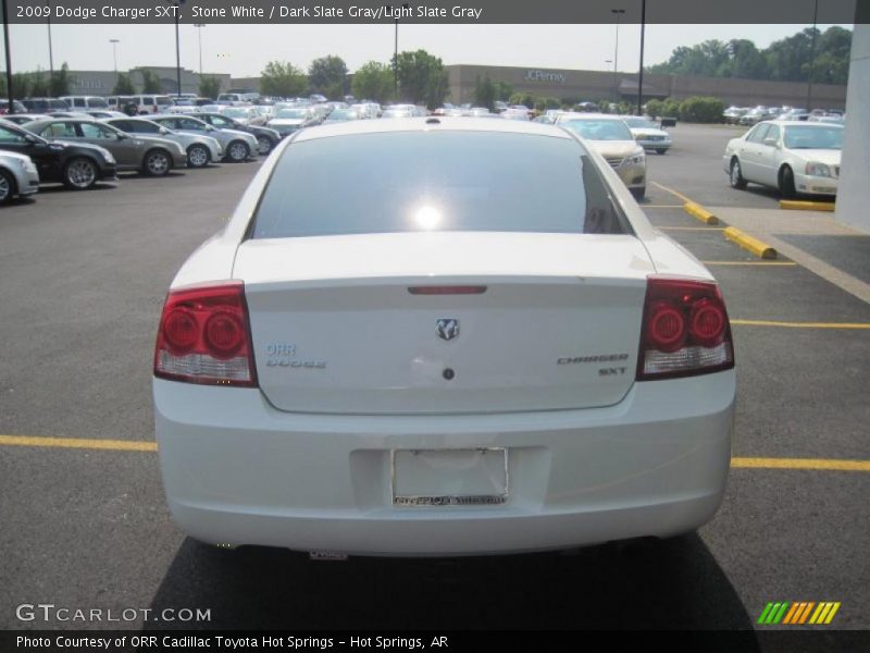 Stone White / Dark Slate Gray/Light Slate Gray 2009 Dodge Charger SXT