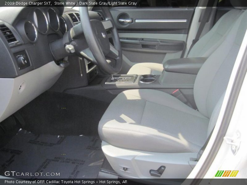 Stone White / Dark Slate Gray/Light Slate Gray 2009 Dodge Charger SXT