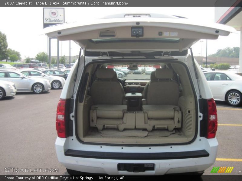 Summit White / Light Titanium/Ebony 2007 Chevrolet Tahoe LTZ 4x4