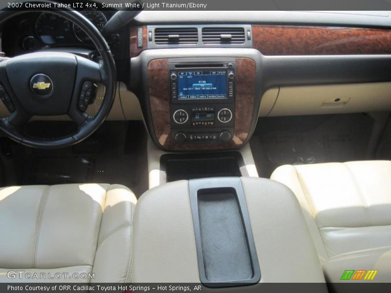Summit White / Light Titanium/Ebony 2007 Chevrolet Tahoe LTZ 4x4