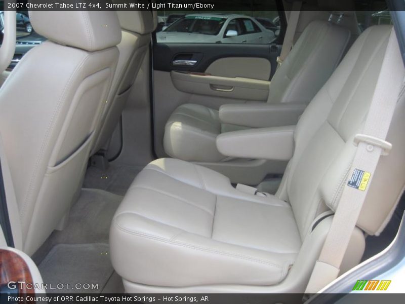 Summit White / Light Titanium/Ebony 2007 Chevrolet Tahoe LTZ 4x4