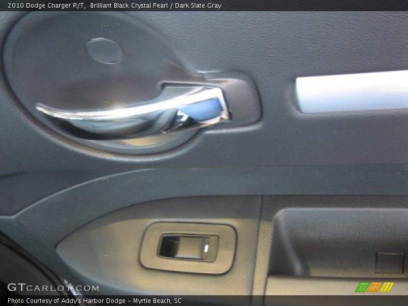 Brilliant Black Crystal Pearl / Dark Slate Gray 2010 Dodge Charger R/T