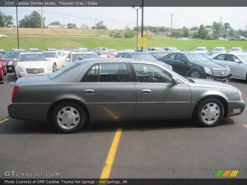 Thunder Gray / Shale 2005 Cadillac DeVille Sedan