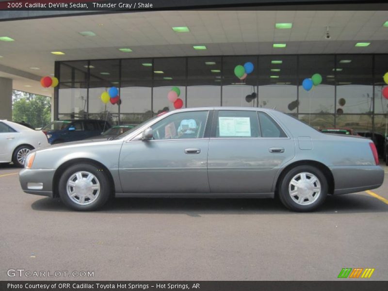 Thunder Gray / Shale 2005 Cadillac DeVille Sedan