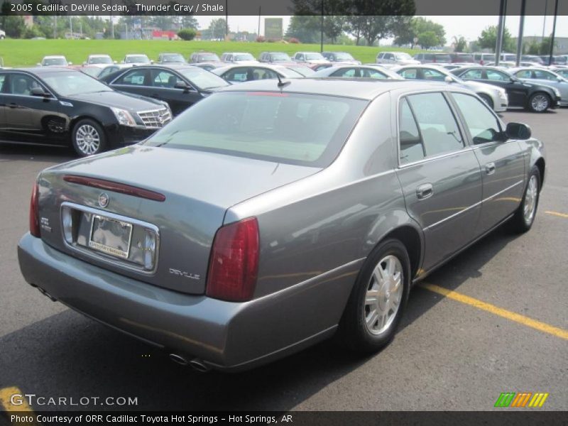 Thunder Gray / Shale 2005 Cadillac DeVille Sedan