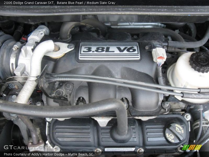 Butane Blue Pearl / Medium Slate Gray 2006 Dodge Grand Caravan SXT