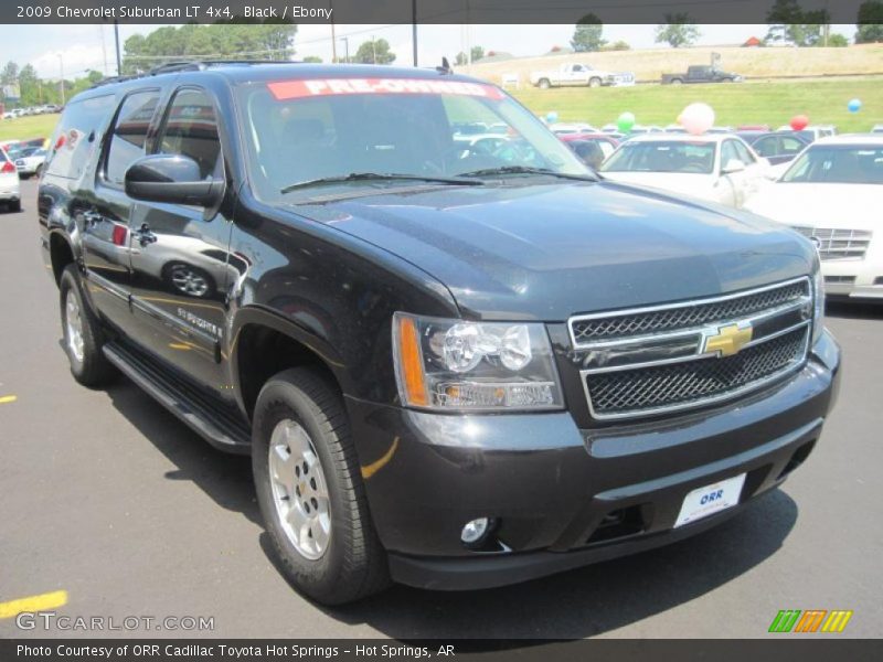 Black / Ebony 2009 Chevrolet Suburban LT 4x4