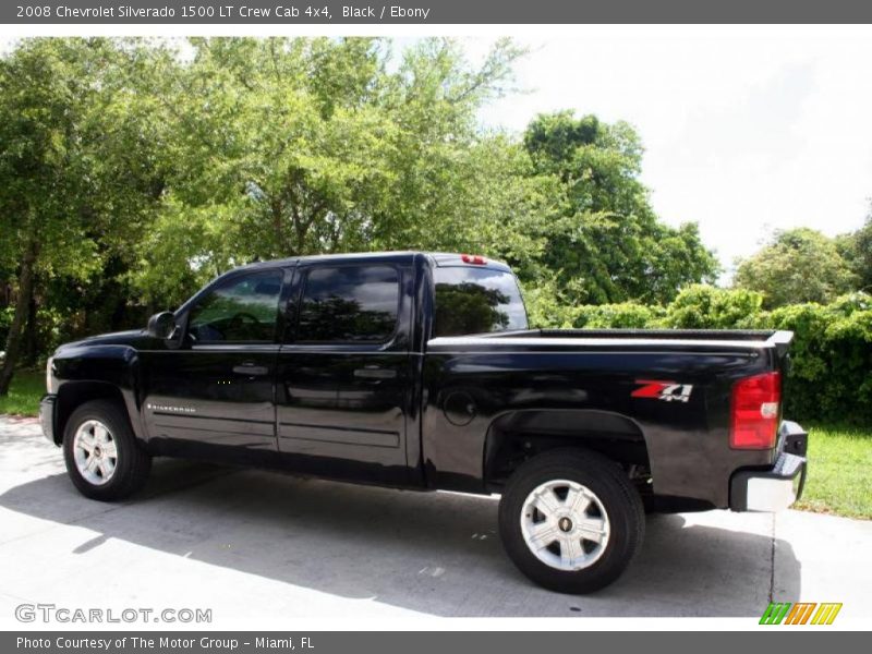 Black / Ebony 2008 Chevrolet Silverado 1500 LT Crew Cab 4x4