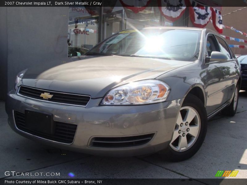 Dark Silver Metallic / Gray 2007 Chevrolet Impala LT