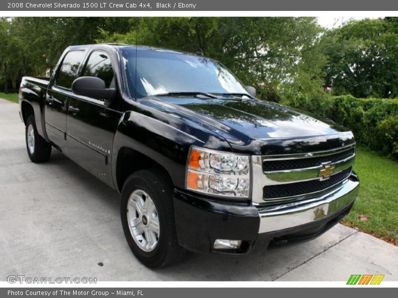 Black / Ebony 2008 Chevrolet Silverado 1500 LT Crew Cab 4x4