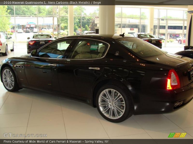 Nero Carbonio (Black Metallic) / Beige 2010 Maserati Quattroporte S