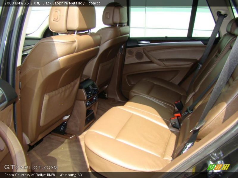 Black Sapphire Metallic / Tobacco 2008 BMW X5 3.0si