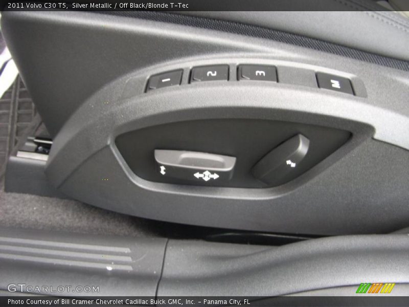 Silver Metallic / Off Black/Blonde T-Tec 2011 Volvo C30 T5