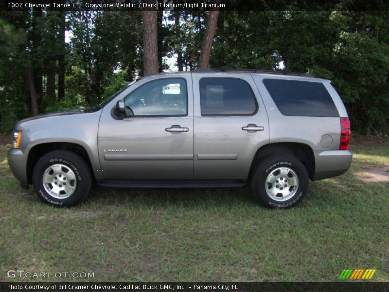 Graystone Metallic / Dark Titanium/Light Titanium 2007 Chevrolet Tahoe LT
