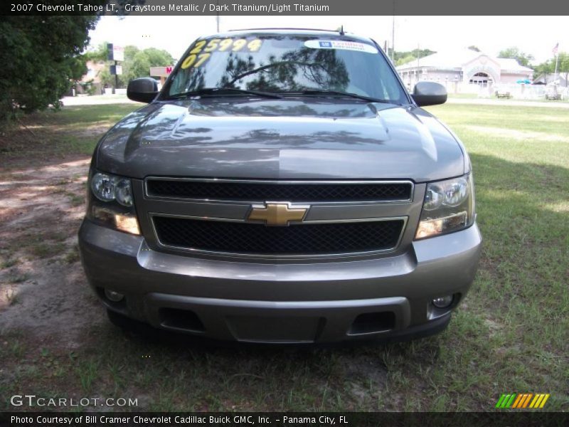 Graystone Metallic / Dark Titanium/Light Titanium 2007 Chevrolet Tahoe LT