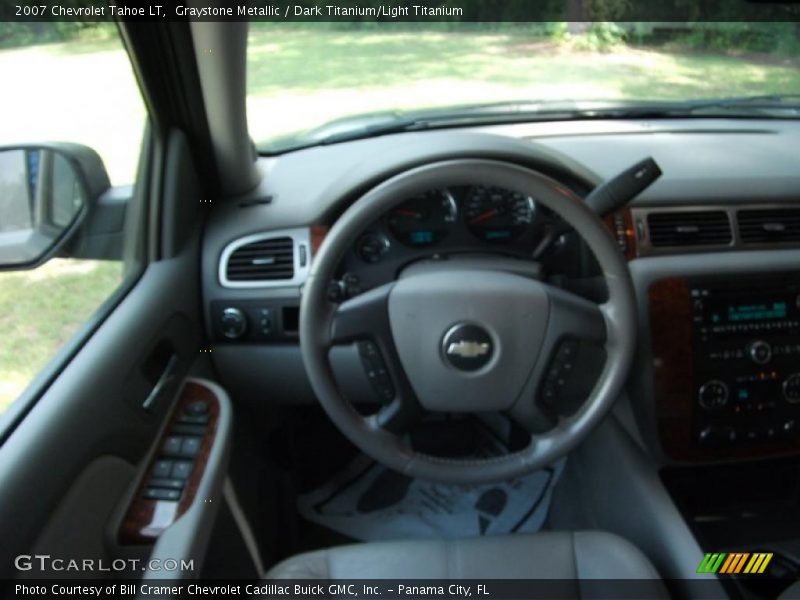 Graystone Metallic / Dark Titanium/Light Titanium 2007 Chevrolet Tahoe LT