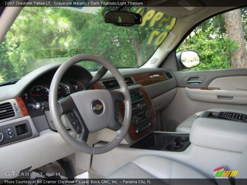 Graystone Metallic / Dark Titanium/Light Titanium 2007 Chevrolet Tahoe LT