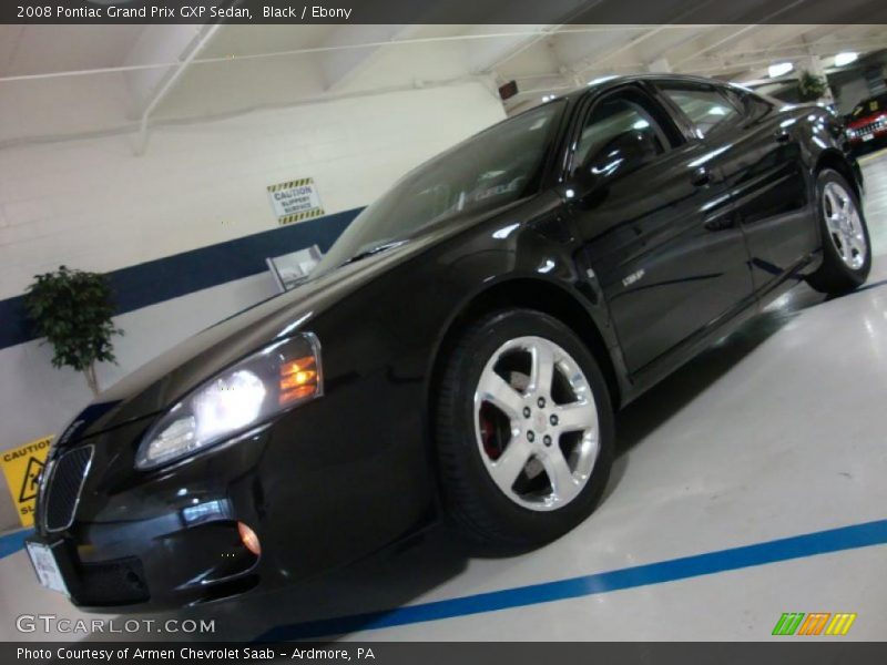 Black / Ebony 2008 Pontiac Grand Prix GXP Sedan