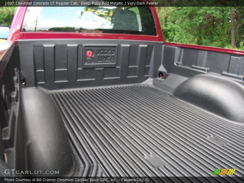 Deep Ruby Red Metallic / Very Dark Pewter 2007 Chevrolet Colorado LT Regular Cab