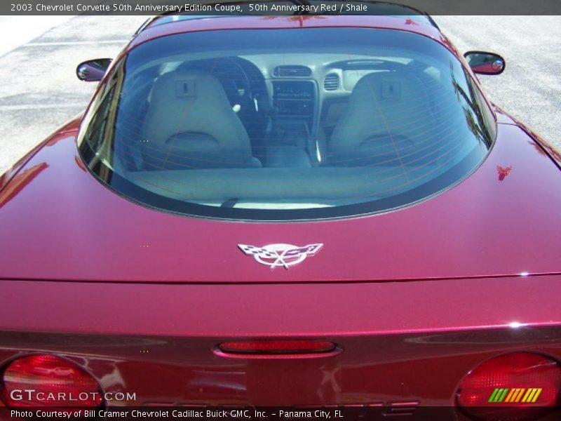 50th Anniversary Red / Shale 2003 Chevrolet Corvette 50th Anniversary Edition Coupe