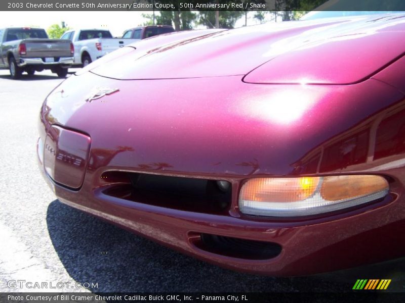 50th Anniversary Red / Shale 2003 Chevrolet Corvette 50th Anniversary Edition Coupe