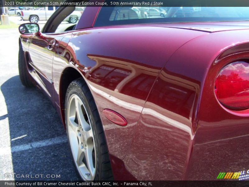 50th Anniversary Red / Shale 2003 Chevrolet Corvette 50th Anniversary Edition Coupe
