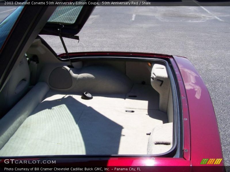 50th Anniversary Red / Shale 2003 Chevrolet Corvette 50th Anniversary Edition Coupe