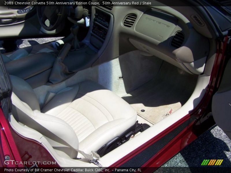 50th Anniversary Red / Shale 2003 Chevrolet Corvette 50th Anniversary Edition Coupe