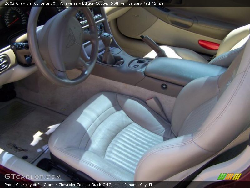 50th Anniversary Red / Shale 2003 Chevrolet Corvette 50th Anniversary Edition Coupe