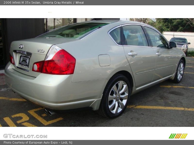 Umbria Gray Metallic / Wheat 2006 Infiniti M 35x Sedan