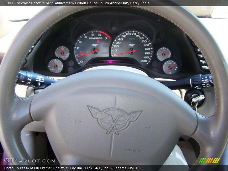 50th Anniversary Red / Shale 2003 Chevrolet Corvette 50th Anniversary Edition Coupe