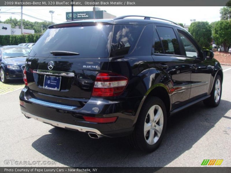 Obsidian Black Metallic / Black 2009 Mercedes-Benz ML 320 BlueTec 4Matic