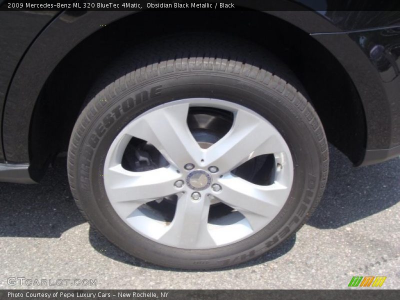 Obsidian Black Metallic / Black 2009 Mercedes-Benz ML 320 BlueTec 4Matic