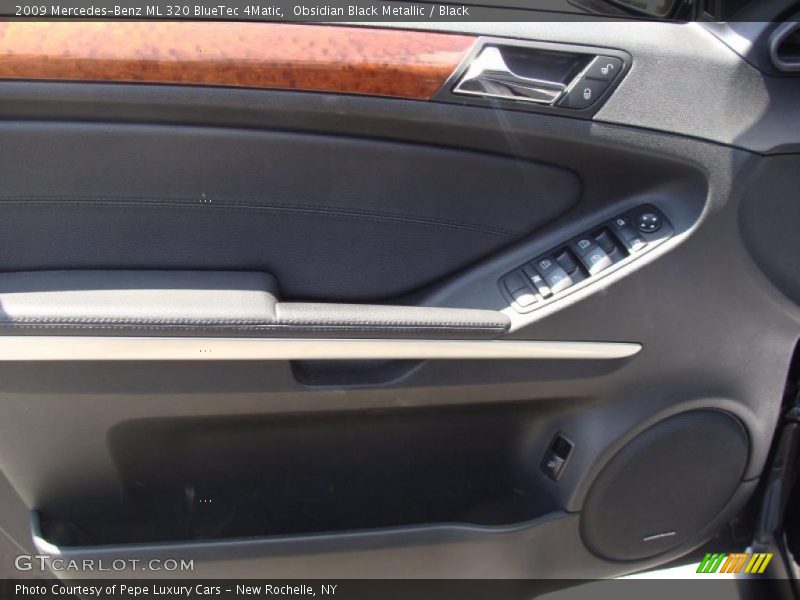 Obsidian Black Metallic / Black 2009 Mercedes-Benz ML 320 BlueTec 4Matic