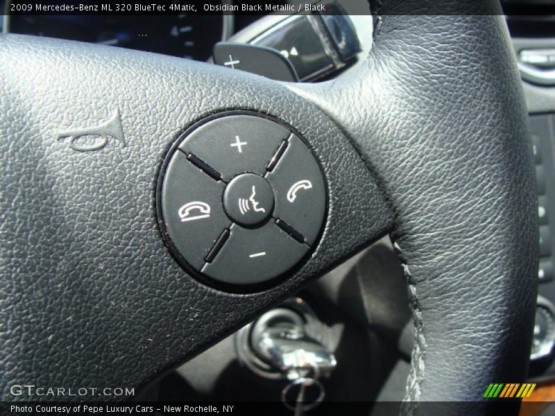 Obsidian Black Metallic / Black 2009 Mercedes-Benz ML 320 BlueTec 4Matic