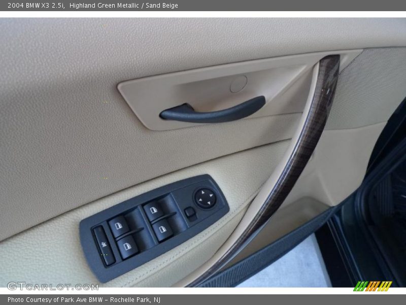 Highland Green Metallic / Sand Beige 2004 BMW X3 2.5i