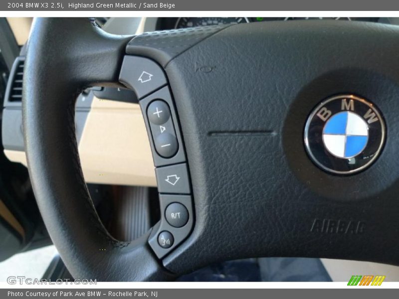 Highland Green Metallic / Sand Beige 2004 BMW X3 2.5i