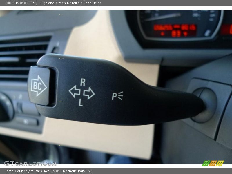 Highland Green Metallic / Sand Beige 2004 BMW X3 2.5i